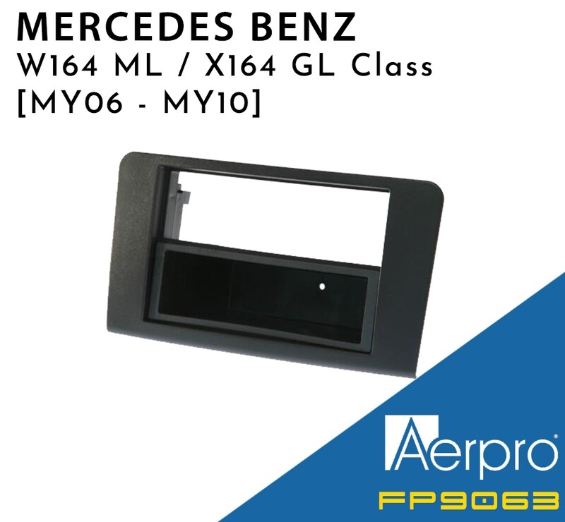 [MY06-10] Mercedes Benz W164 ML / X164 GL - Double Din Facia kit