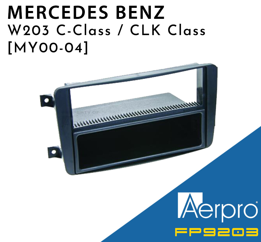 [2000-2004] Mercedes Benz W203 C-Class / CLK - Double Din Facia kit