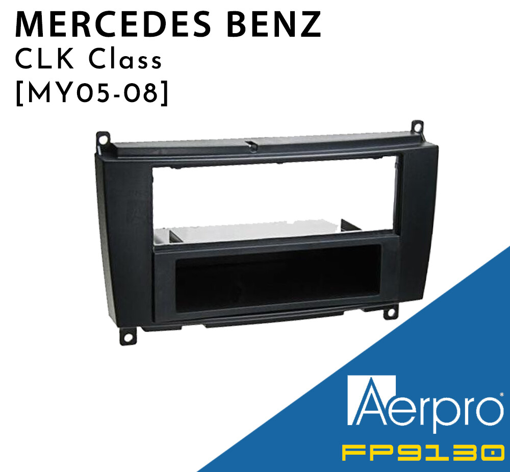 [MY05-08] Mercedes Benz CLK - Double Din Facia kit