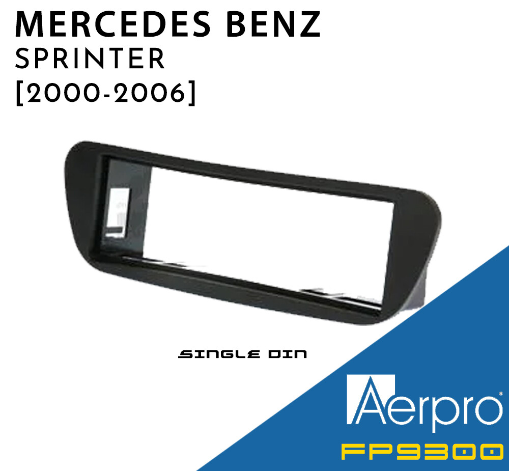 [2000-2006] Mercedes Benz Sprinter- Single Din Facia kit
