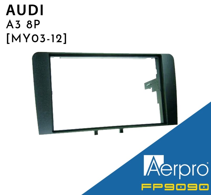 [MY03-12] AUDI A3 8P - Double Din Facia Kit