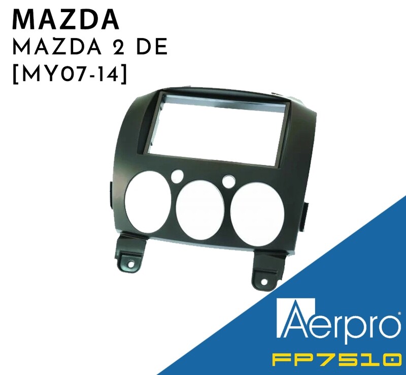 [MY07-14] Mazda 2 Double Din Installation Kit