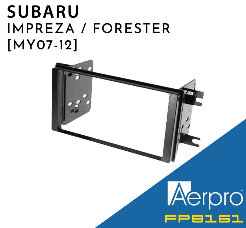 [MY07-12] SUBARU Impreza / Forester - Double din facia kit
