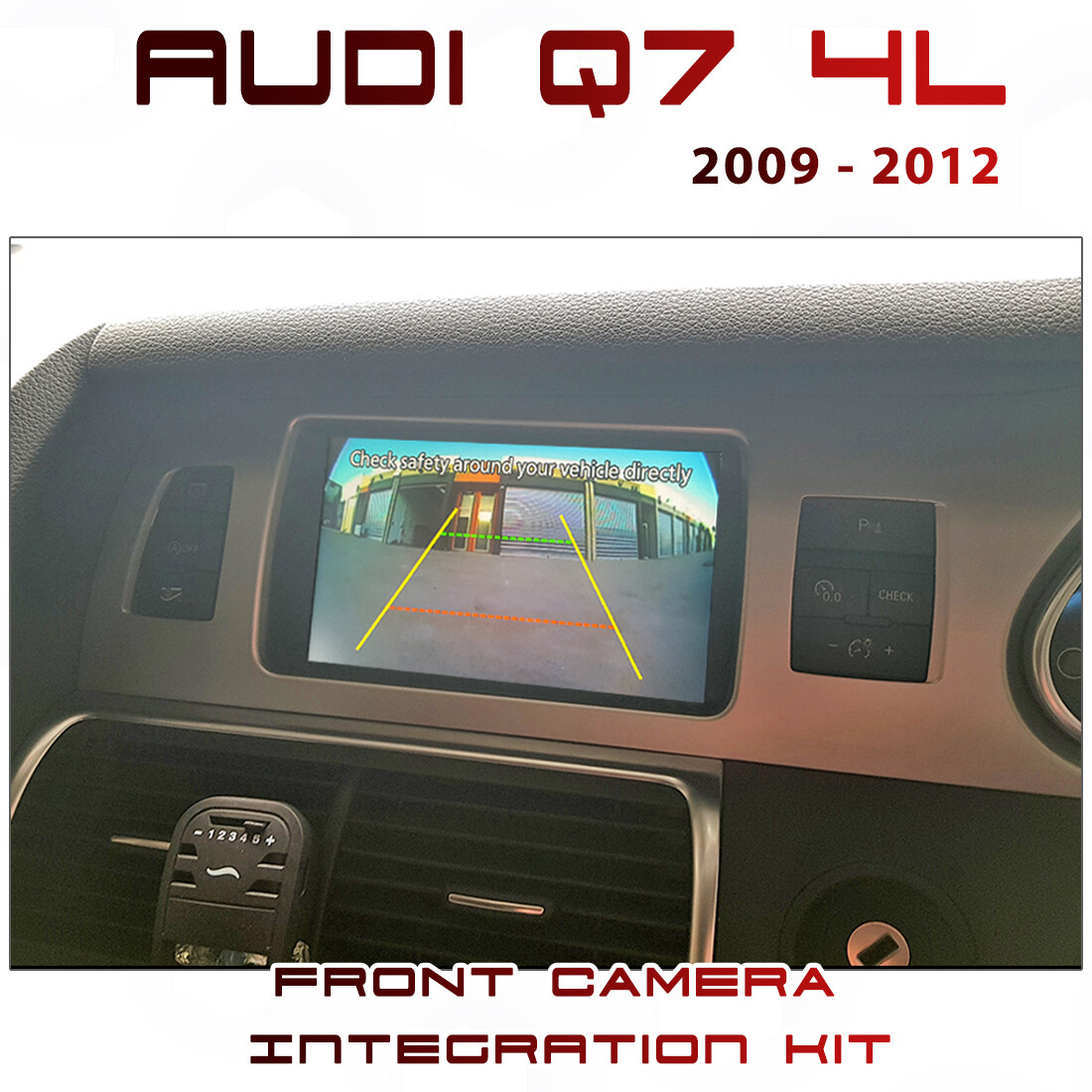 [MY09-14] Audi Q7 - Front Camera Integration Kit for 3G MMI High / Plus
