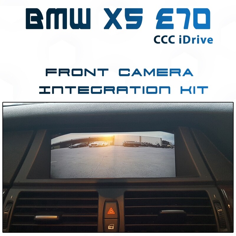 [MY07-10] BMW E70 X5 - Front view Camera Integration Kit
