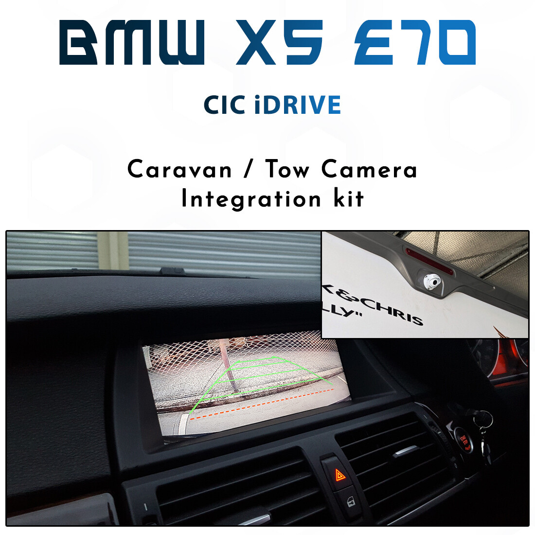 [MY11-14] BMW E70 X5 - Caravan Reverse Camera Integration Kit