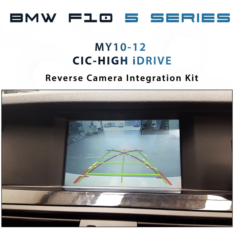[2011 - 2012] BMW F10 5 Series Reverse Camera Integration for CIC-High iDrive