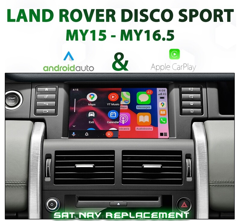 [MY15-16.5] Land Rover Discovery Sport with seamless Apple CarPlay and Android Auto integration