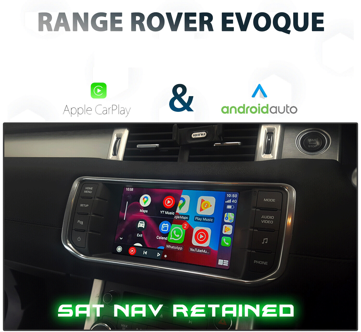 [MY14-15] Range Rover Evoque IAM2 - Apple CarPlay &amp; Android Auto Integration