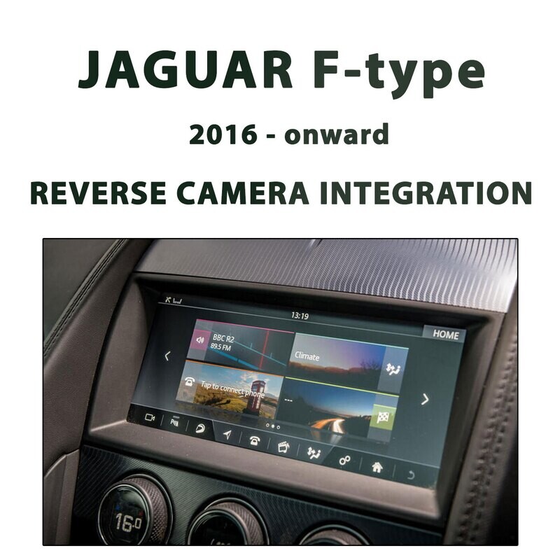 [2016 - Onward] JAGUAR F-Type - Reverse or Front view camera Integration