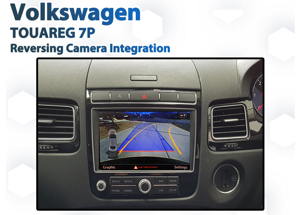 Volkswagen Touareg 7P (2010 to 2018 models) Volkswagen’s RNS850 Reverse Camera Integration