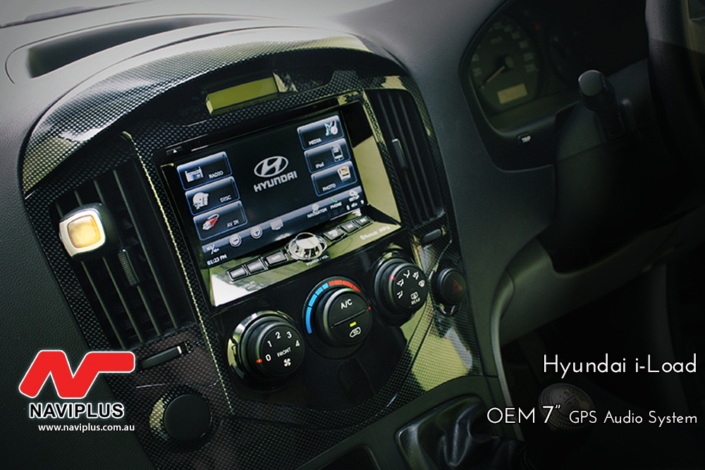 [GENUINE] 2007 ~ Current Hyundai Starex / iLOAD OEM 7&quot; GPS Bluetooth DVD Audio Upgrade system