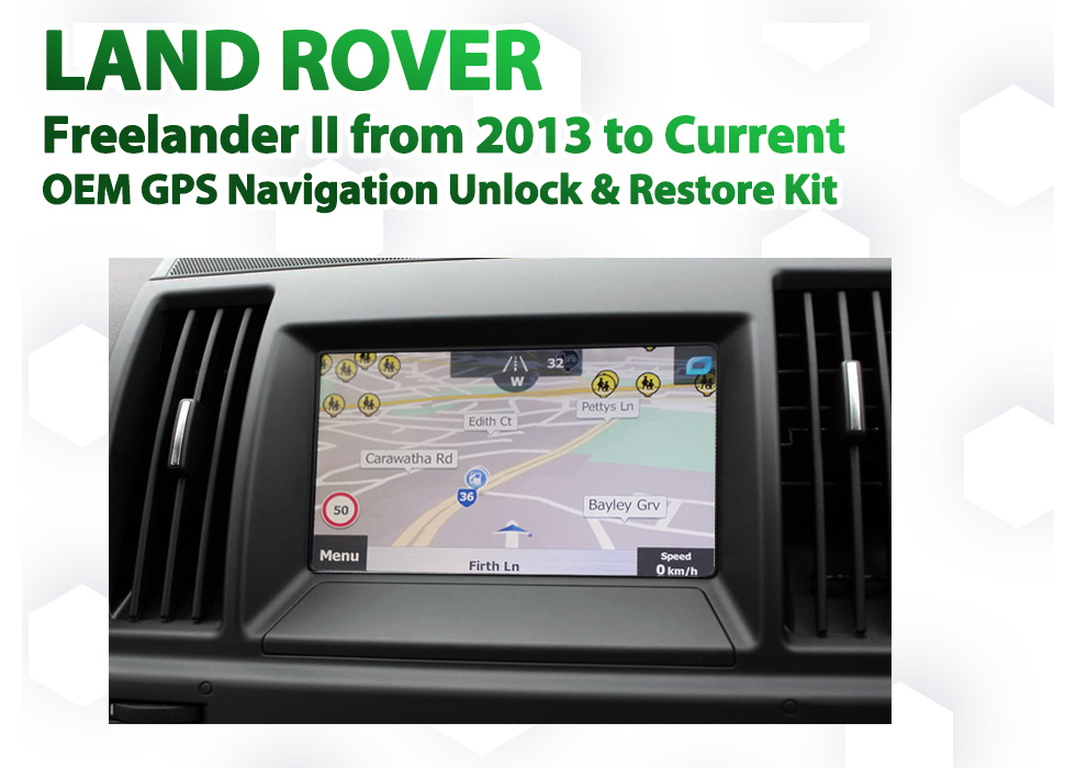 [2013 - 2015] Land Rover Freelander II - GPS Navigation retrofit