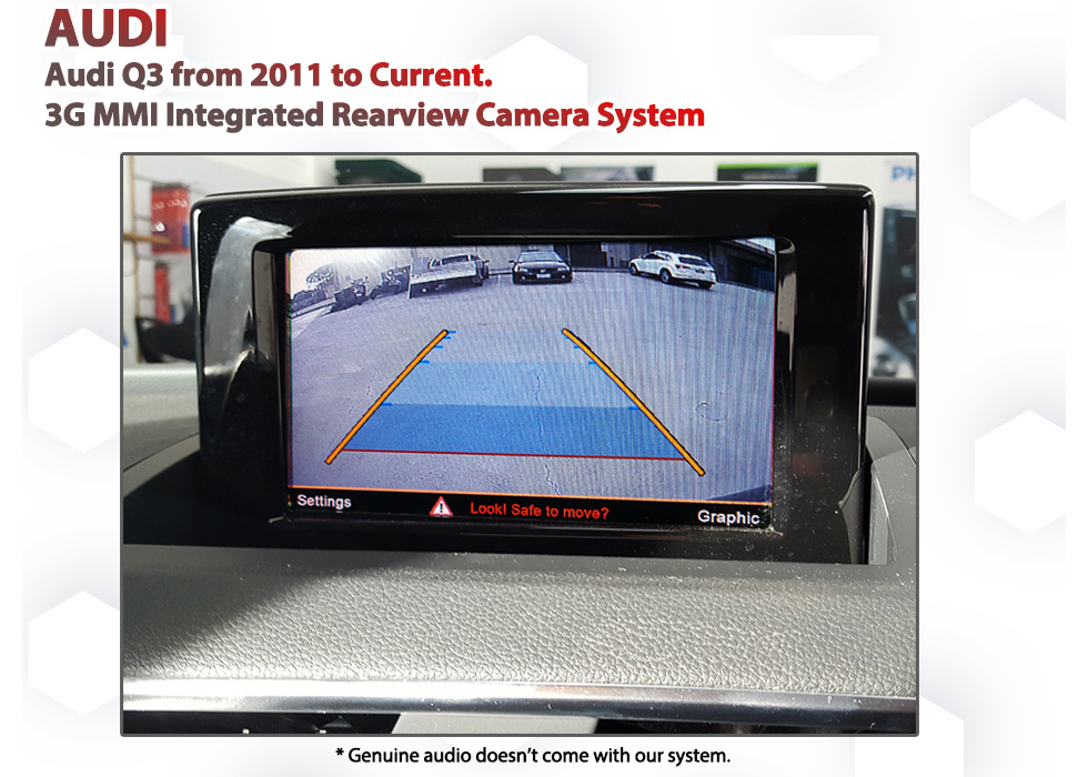 [MY11-18] Audi Q3 Reverse Camera Integratio
