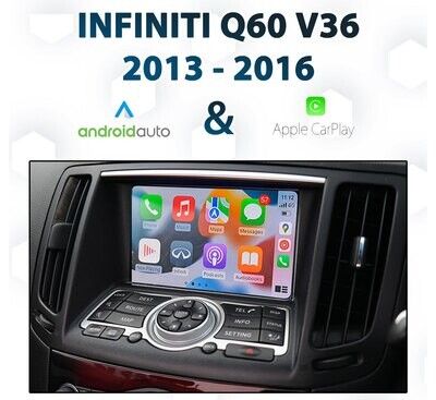 Infiniti Q60 V36 2013 - 20165 : Android Auto & Apple CarPlay Integration
