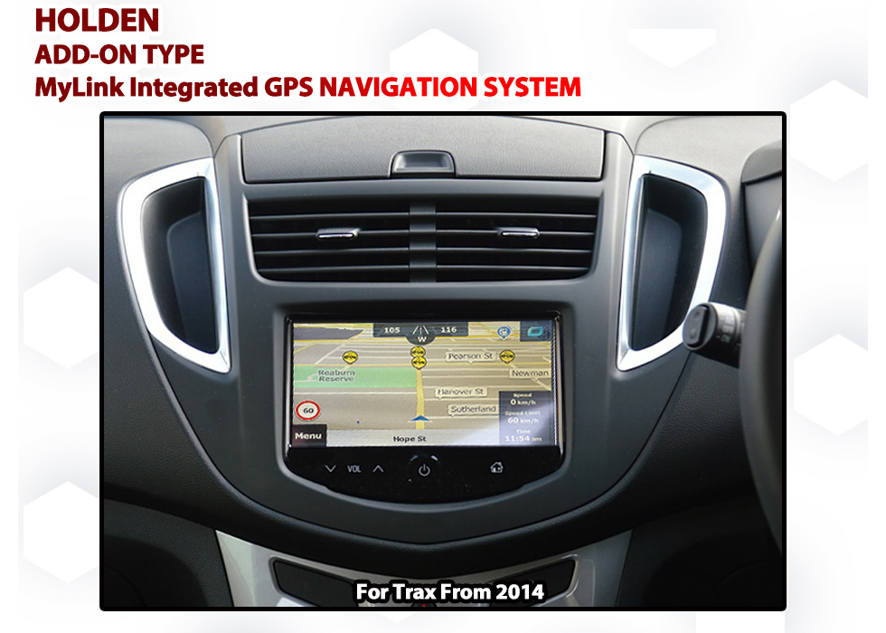 [2013 - 2016] Holden Trax MyLink Add-on GPS Navigation Audio Upgrade System