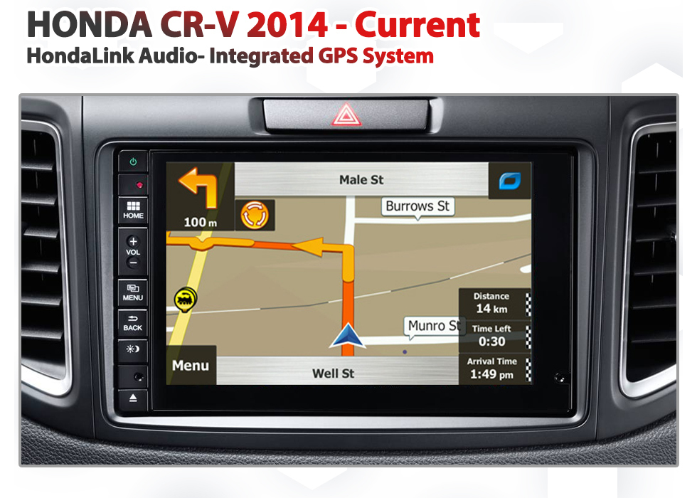 [2014-2017] Honda CR-V HondaLink Audio Built-in GPS Upgrade Kit