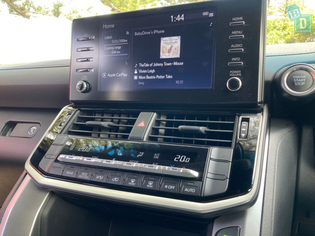 Toyota Land Cruiser 300 Series (2021 onwards) with the Caravan/Trailer Camera Integration Kit