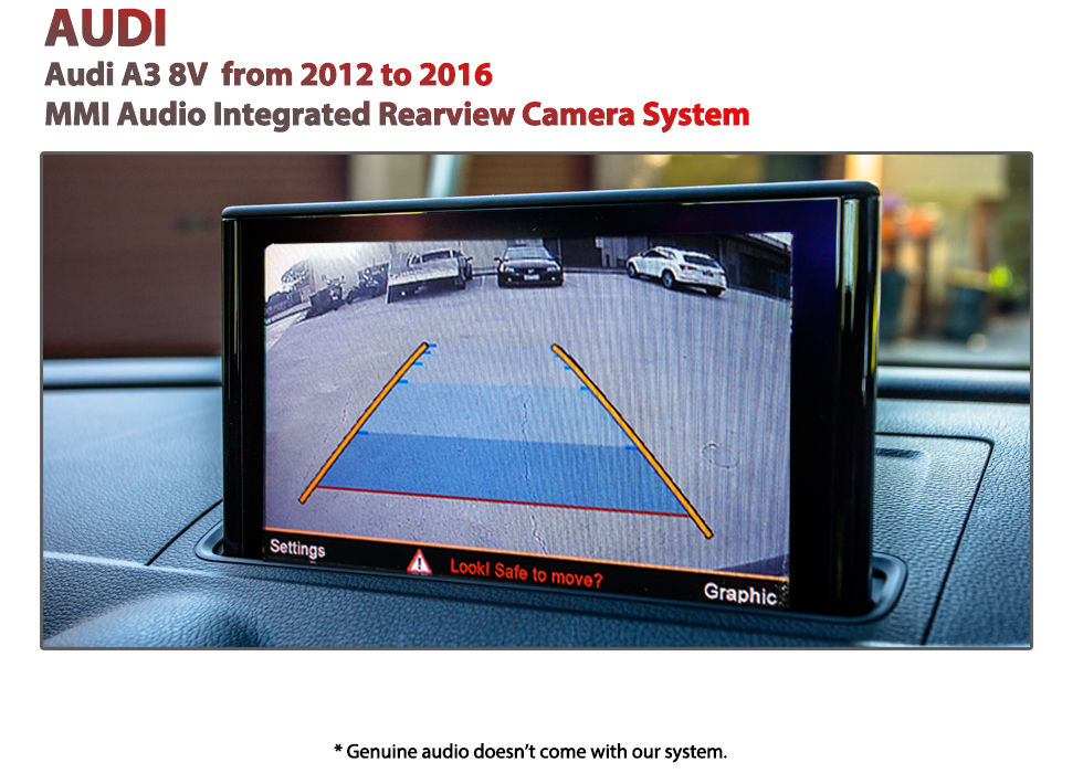 Audi A3 8V (2012-2016) Reverse Camera Integration Kit