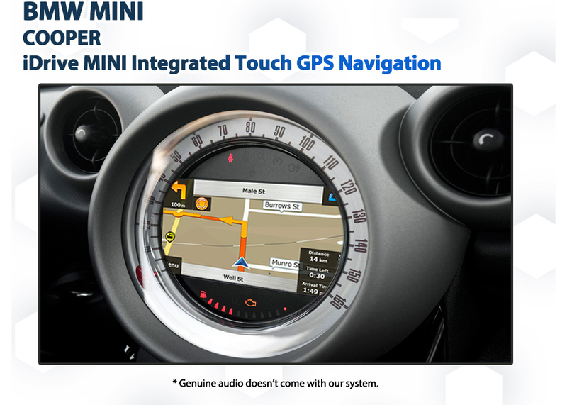 [2009-2012] Mini Cooper Countryman iDrive - Touch GPS Navigation Integration