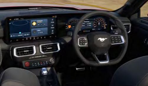 Front Camera Integration for Ford Mustang (2024) with 13.2-Inch Widescreen Audio