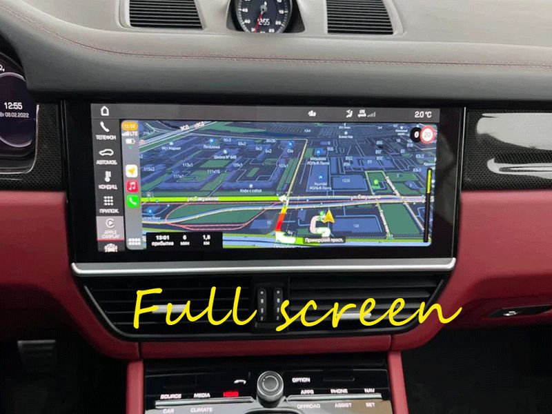 Porsche CarPlay and Android Auto Activation – PCM 5.0 Integration (Full HD / Full-Screen)