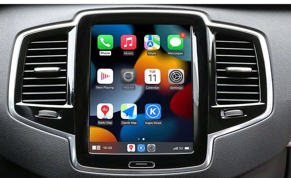 Volvo S60 S90 from 2018 9 inch vertical touchscreen  CarPlay and Android auto