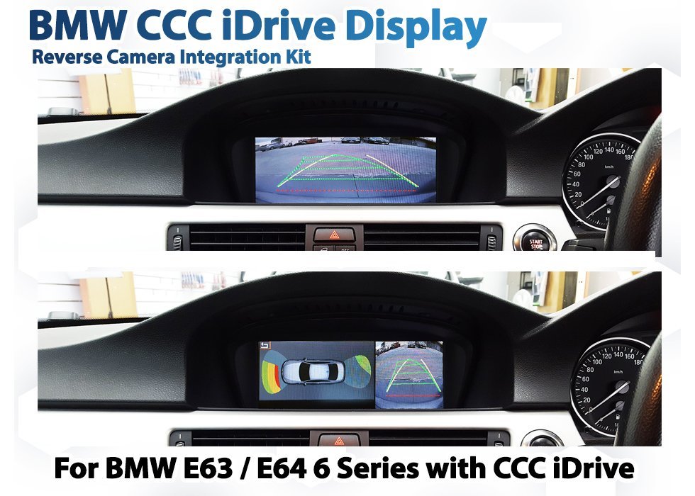 [MY04-10] BMW E63 E64 6 Series CCC iDrive - Reverse Camera Integration