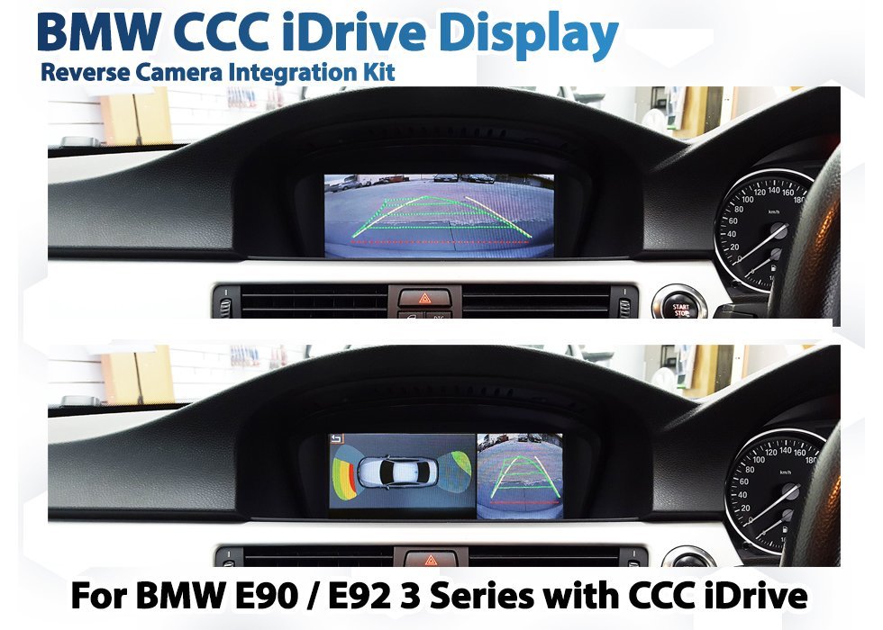 [MY05-08] BMW E90 E91 E92 E93 3 Series CCC iDrive - Reverse Camera Integration