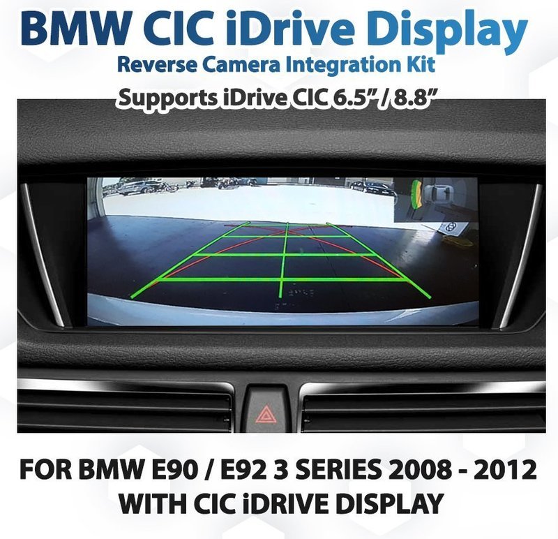 [MY09-12] BMW E90 E91 E92 E93 3 Series - CIC iDrive Reverse Camera Integration