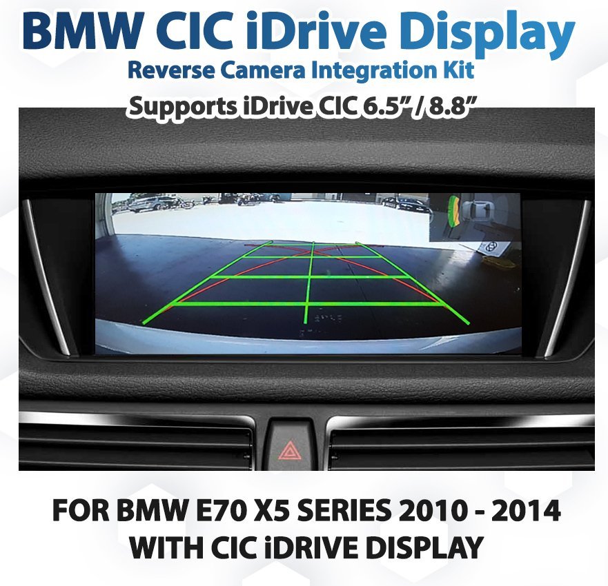 BMW E70 X5 LCI - CIC iDrive Reverse Camera Integration