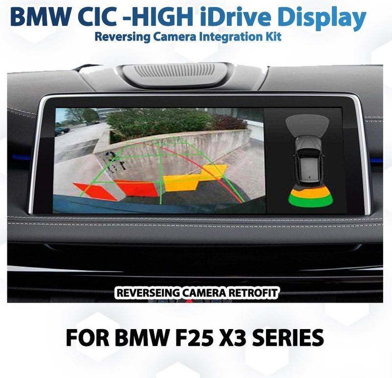 [2013 - 2017] BMW F25 X3 Series NBT ID4 - Reverse Camera Integration kit