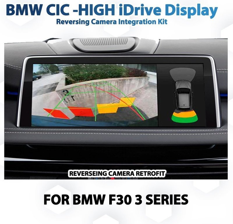 [2012 - 2017] BMW F30 3 Series NBT ID4 - Reverse Camera Integration kit