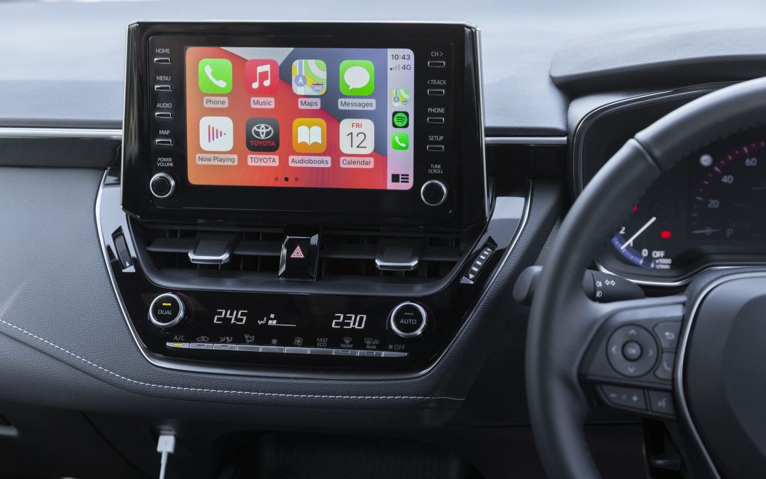 Toyota Corolla from 2018 Apple CarPlay &amp; Android Auto Integration Ascent, Ascent Sport, SX, and ZR variants