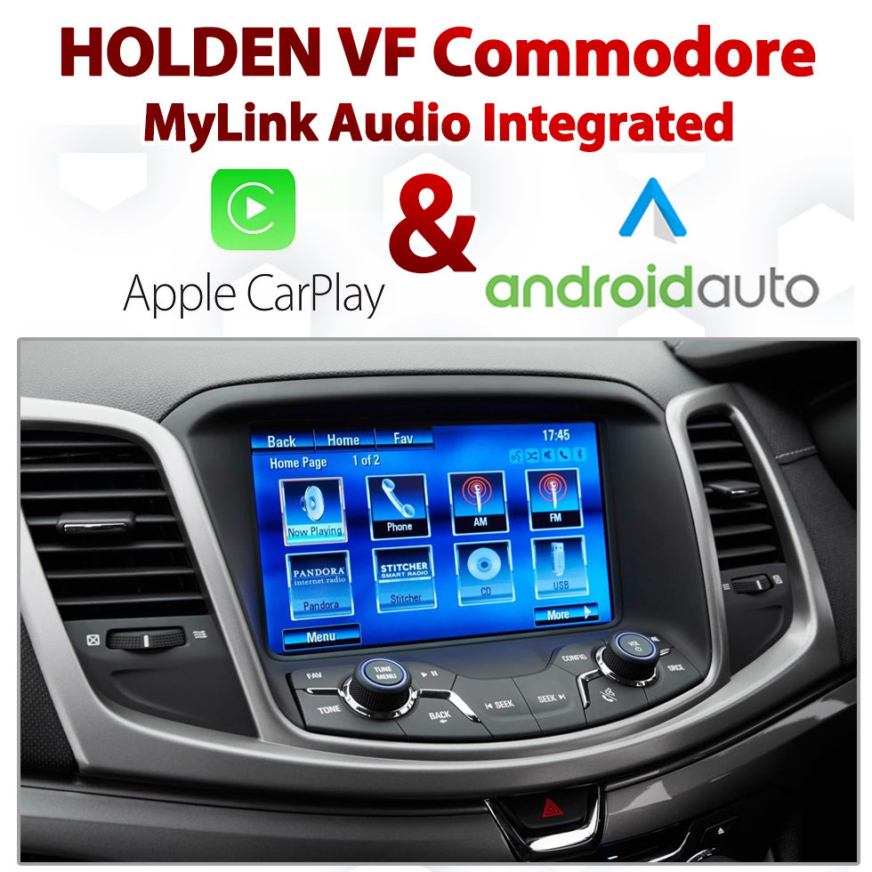 Holden VF Commodore / Chevrolet SS 2013-2015 - Apple CarPlay & Android Auto Integration