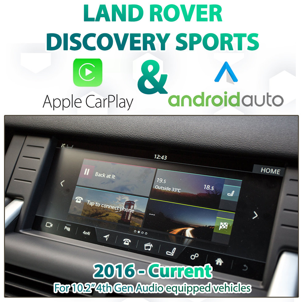Land Rover Discovery Sports - InControl Touch Pro Integrated Apple CarPlay &amp; Android Auto