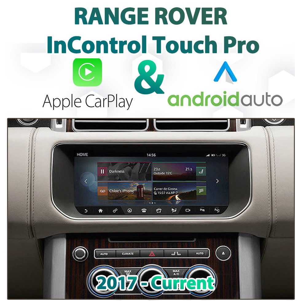 Range Rover InControl Pro - Android Auto & Apple CarPlay Integration upgrade pack Range Rover InControl Pro - Android Auto & Apple CarPlay Integration upgrade pack