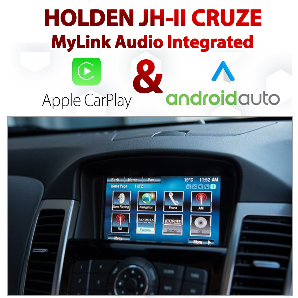 Holden / Chevrolet Cruze JH-II MyLink Integrated Android Auto &amp; Apple CarPlay Package Kit