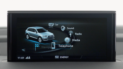 Audi with MIB Audio System