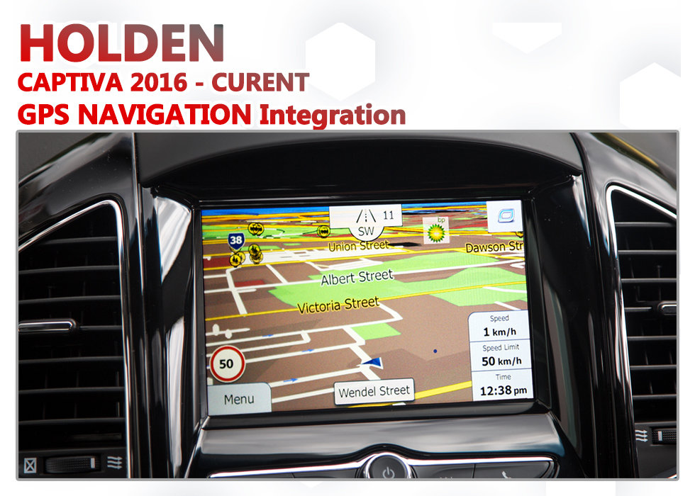 Holden Captiva 2016 - Current MyLink Add-on GPS Navigation Audio Upgrade