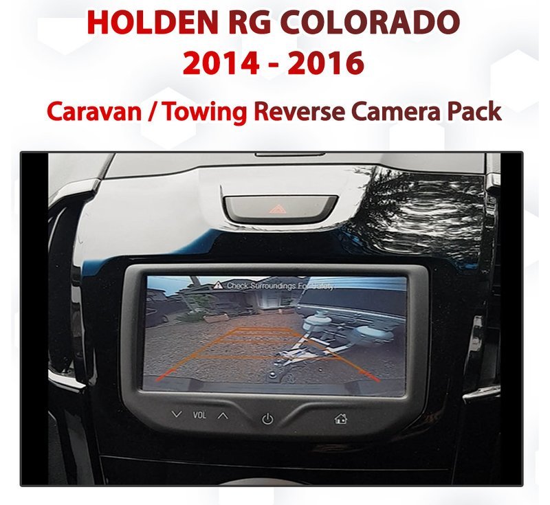 Holden RG Colorado 2014-16 / CARAVAN / TOW CAMERA INTEGRATION ON MYLINK PACK