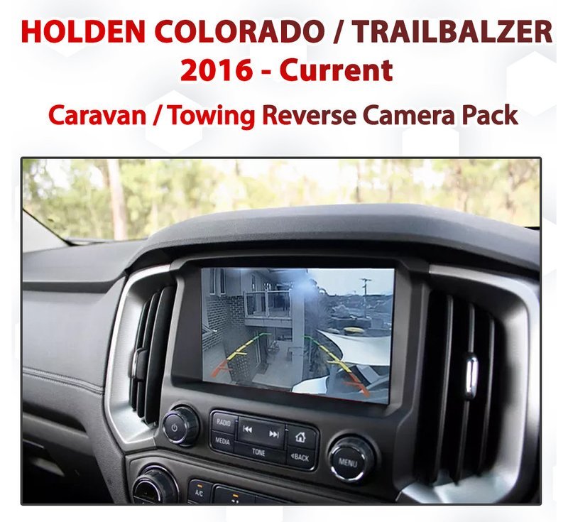 Holden Colorado / Trailblazer : MyLink Integrated Caravan / Towing Camera add on pack