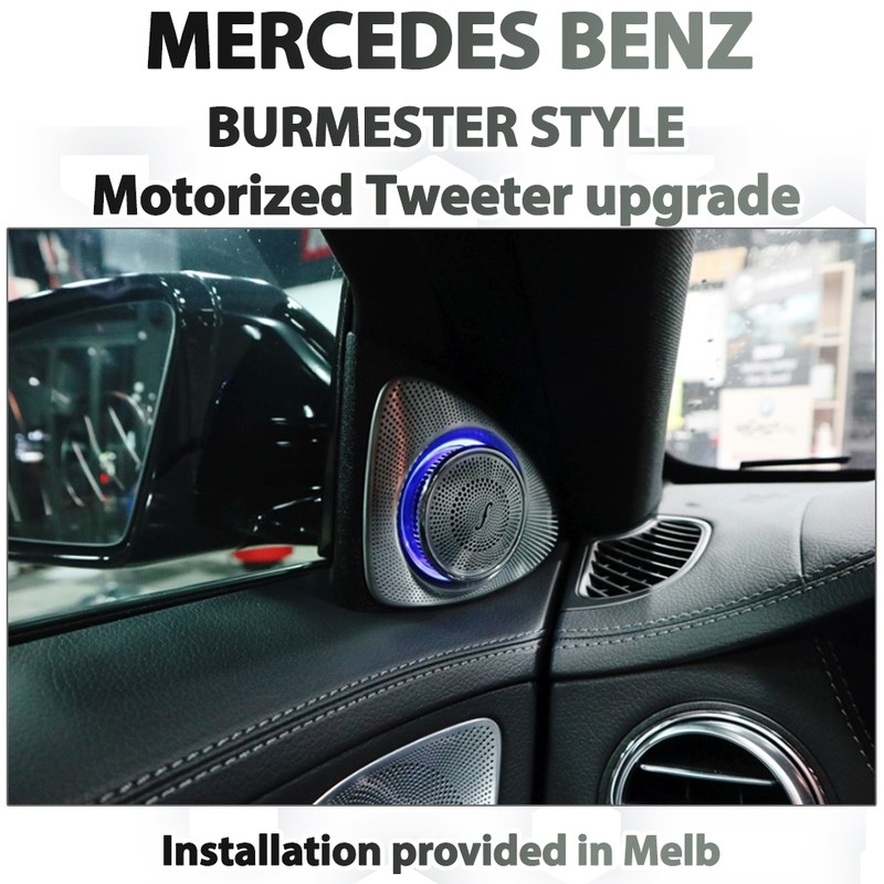 Burmester themed Motorized Tweeter upgrade