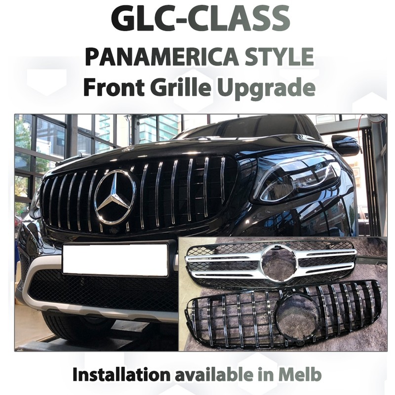 Mercedes Benz GLC-Class - Panamerica style Grille Upgrade service