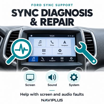 Ford SYNC 2, 3, 4 Diagnosis and Repair