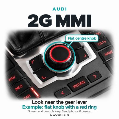 Audi with 2G MMi Audio System (04-08)