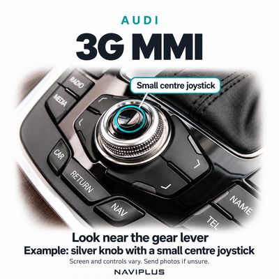 Audi with 3G MMi Audio System