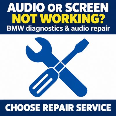 BMW Diagnostic &amp; Audio Repairing Service