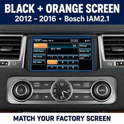 [2012-2016] Land Rover models equipped with the Bosch IAM2.1 audio setup