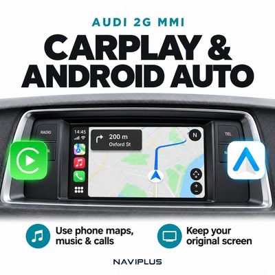 2G MMI - Apple CarPlay &amp; Android Auto
